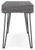 Picture of Strumford Home Office Desk, Charcoal/Black *D