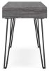 Picture of Strumford Home Office Desk, Charcoal/Black *D