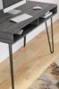 Picture of Strumford Home Office Desk, Charcoal/Black *D
