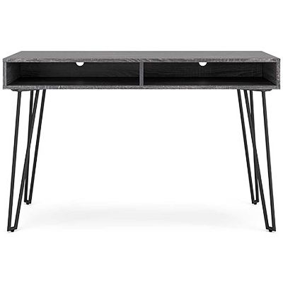Picture of Strumford Home Office Desk, Charcoal/Black *D