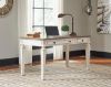 Picture of Realyn Home Office Lift Top Desk, White/Brown *D