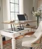 Picture of Realyn Home Office Lift Top Desk, White/Brown *D