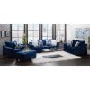 Picture of Velour Navy Loveseat