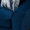 Picture of Velour Navy Sofa