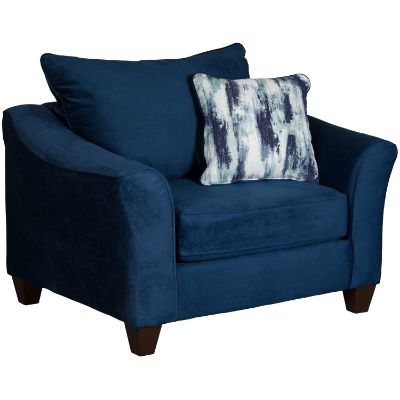 Picture of Velour Navy Chair