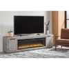 Picture of Naydell 92" TV Stand with Firebox