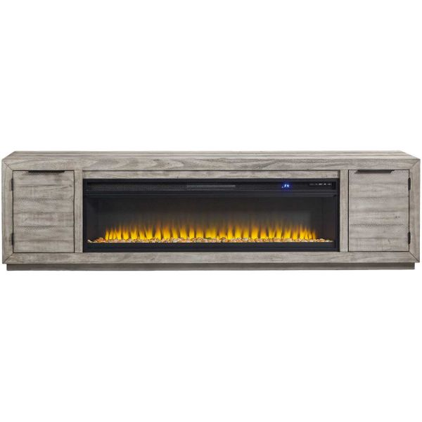 Picture of Naydell 92" TV Stand with Firebox