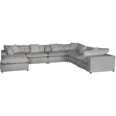 Picture of Posh Dove 7 Piece Sectional with Ottoman