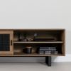 Picture of Balka - 63" TV Stand with Sliding Doors, Oak *D