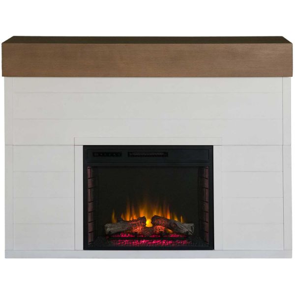 Picture of Mccombs 62" White Fireplace
