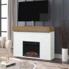 Picture of Mccombs 62" White Fireplace