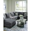 Picture of Edenfield Charcoal 3 Piece Sectional with LAF Chai