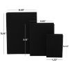 Picture of Black Linen Modern Box
