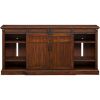 Picture of Sunny 78" Media Mantel, Walnut