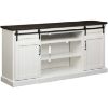 Picture of Sunny 78" Media Mantel, White