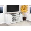 Picture of Sunny 78" Media Mantel, White