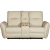 Picture of Birkin Dual Power Reclining Console Loveseat