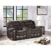 Picture of Apollo Dual Power Recline Console Loveseat