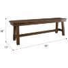 Picture of Canyon Creek Dark Wood Dining Bench