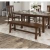 Picture of Canyon Creek Dark Wood Dining Bench