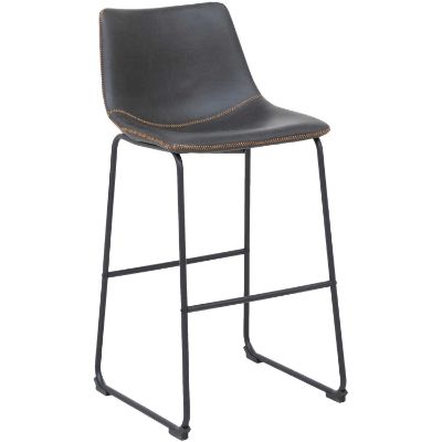 Picture of Hui 30" Vintage Black Barstool