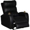 Picture of Crow Black Dual Power Recliner