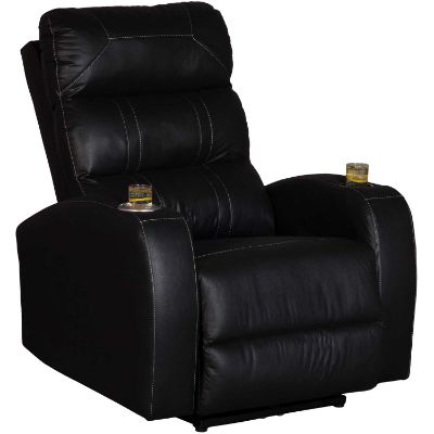 Picture of Crow Black Dual Power Recliner