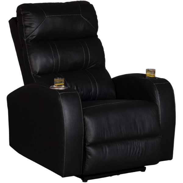 Picture of Crow Black Dual Power Recliner