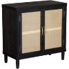 Picture of Rattan Two Door Cabinet