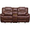 Picture of Weston Glider Reclining Console Loveseat