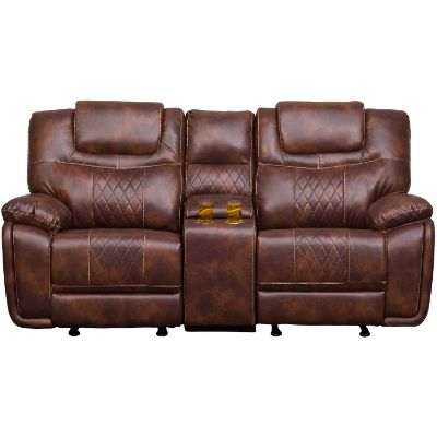 Picture of Weston Glider Reclining Console Loveseat