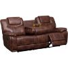 Picture of Weston Reclining Sofa with Drop Down Table