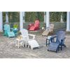 Picture of Sundown Treasure Adirondack Ottoman Turquoise