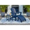 Picture of Sundown Treasure Adirondack Ottoman Blue