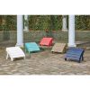 Picture of Sundown Treasure Adirondack Ottoman Turquoise