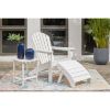 Picture of Sundown Treasure Adirondack Ottoman White