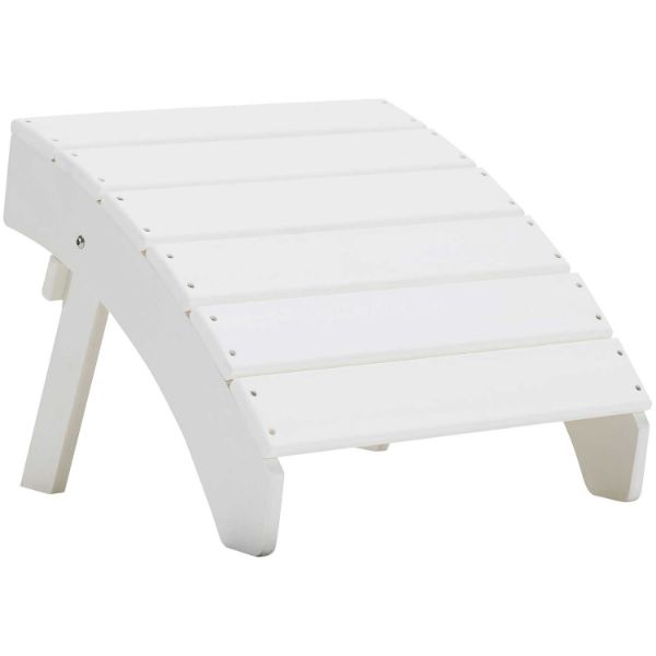 Picture of Sundown Treasure Adirondack Ottoman White