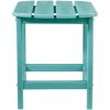 Picture of Sundown Treasure Adirondack End Table Turquoise