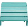 Picture of Sundown Treasure Adirondack Ottoman Turquoise