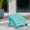 Picture of Sundown Treasure Adirondack Ottoman Turquoise