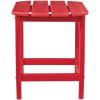 Picture of Sundown Treasure Adirondack End Table Red