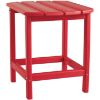 Picture of Sundown Treasure Adirondack End Table Red