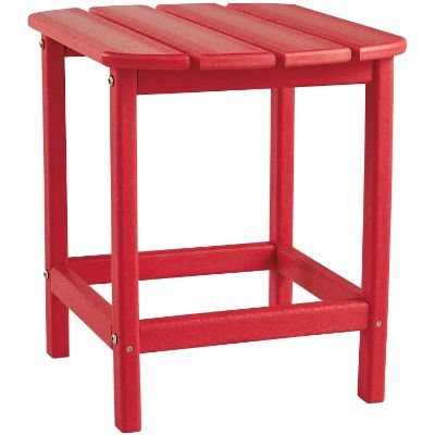 Picture of Sundown Treasure Adirondack End Table Red