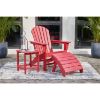 Picture of Sundown Treasure Adirondack End Table Red