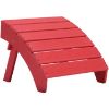 Picture of Sundown Treasure Adirondack Ottoman Red
