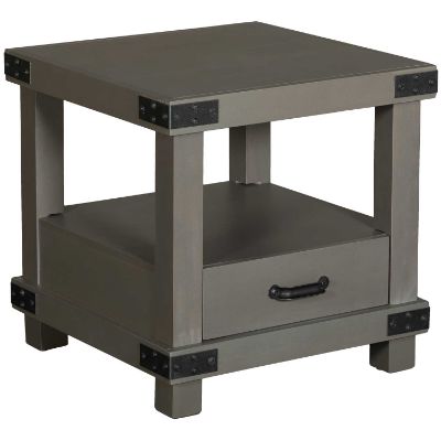 Picture of Industrial Gray End Table