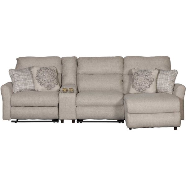 Picture of McPherson 4PC Power Reclining Sectional with RAF C