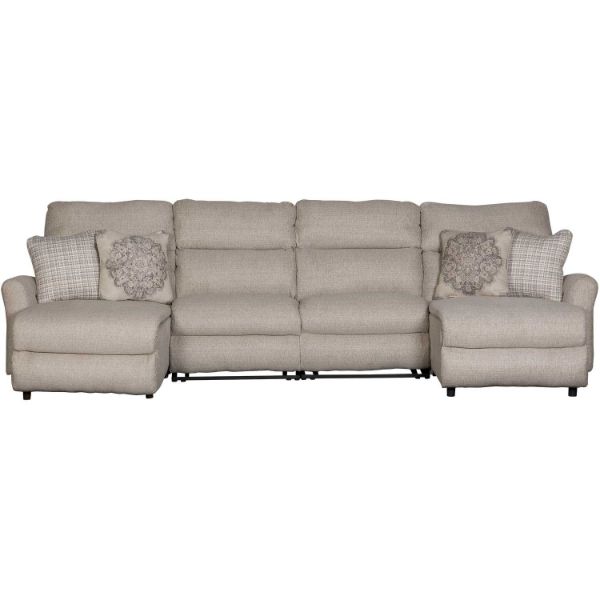 Picture of McPherson 4PC Power Reclining Sectional