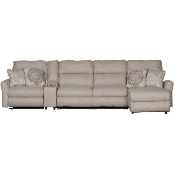 Picture of McPherson 5PC Power Reclining Sectional with RAF C