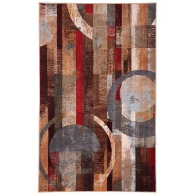 Picture of Industrial Red 5x7 Rug